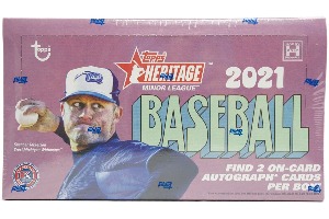 2021 탑스 헤리티지 마이너 리그 베이스볼 하비 박스